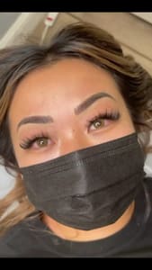 Eyebrow Tattoo result by Q Beauty Lounge Pleasanton in Pleasanton, CA