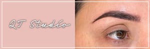Eyebrow Tattoo result by QT Studio in West Covina, CA