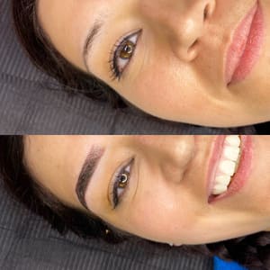 Eyebrow Tattoo result by Quality Cosmetics in Iowa Colony, TX