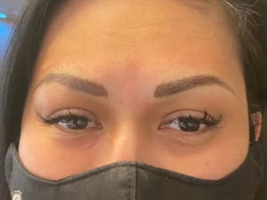 Eyebrow Tattoo result by Queen Ann Brow in Los Angeles, CA