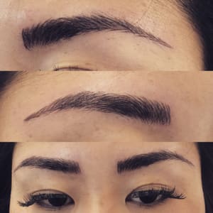 Eyebrow Tattoo result by Queen Ann Brow in Los Angeles, CA
