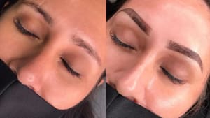 Eyebrow Tattoo result by Queen Bre Beauty in Meridian, ID