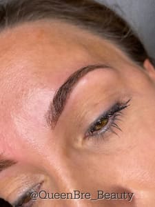 Eyebrow Tattoo result by Queen Bre Beauty in Meridian, ID