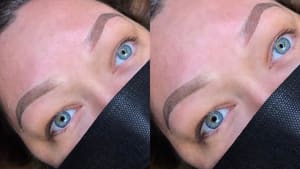 Eyebrow Tattoo result by Queen Bre Beauty in Meridian, ID