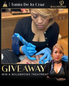 Eyebrow Tattoo result by Queen Brows & Beauty Studio in Middle River, MD