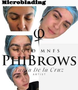 Eyebrow Tattoo result by Queen Brows & Beauty Studio in Middle River, MD