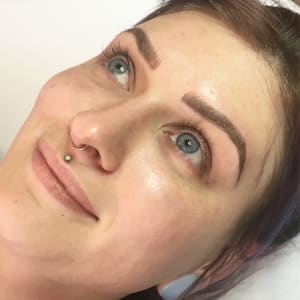 Eyebrow Tattoo result by Queen City Beauty Bar in Cincinnati, OH
