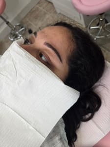 Eyebrow Tattoo result by Queen Eyebrows LLC in Theodore, AL