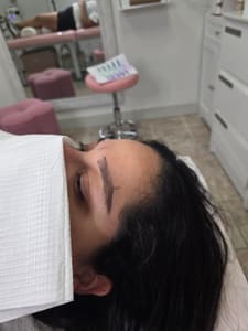 Eyebrow Tattoo result by Queen Eyebrows LLC in Theodore, AL