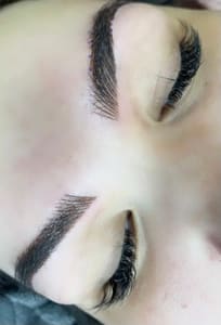 Eyebrow Tattoo result by Queen Lashes & Brows in Cypress, TX