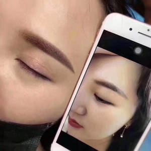 Eyebrow Tattoo result by Queen Microblading Studio（Queen韩式半永久） in Houston, TX