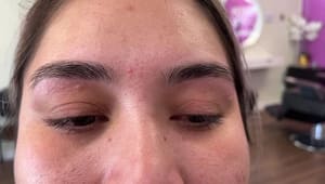 Eyebrow Tattoo result by Queen Threading LLC in Escondido, CA