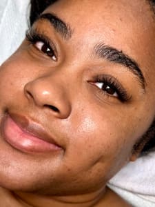 Eyebrow Tattoo result by Queenie Beauty & Spa LASHES - WAX - FACIALS - MASSAGE in Katy, TX