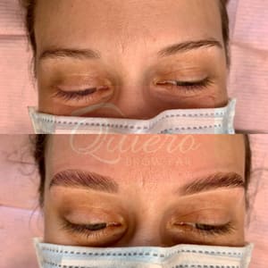 Eyebrow Tattoo result by Quiero Brow Bar in Greenville, TX