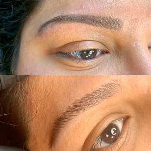 Eyebrow Tattoo result by Quiero Brow Bar in Greenville, TX
