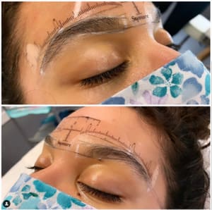 Eyebrow Tattoo result by Radiance Room in St Cloud, FL