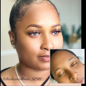 Eyebrow Tattoo result by Radiance Room in St Cloud, FL