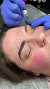 Eyebrow Tattoo result by Radiant Lash & Brow in West Des Moines, IA