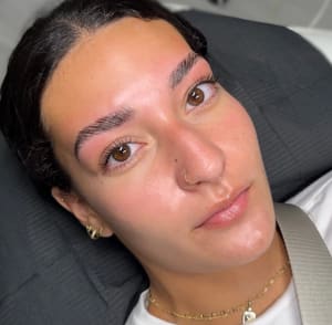 Eyebrow Tattoo result by Radiant Reflection Esthetics in Boynton Beach, FL