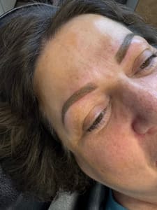 Eyebrow Tattoo result by Radiate Beauty Co in Nampa, ID