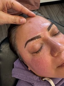 Eyebrow Tattoo result by Radiate Beauty Co in Nampa, ID