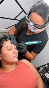 Eyebrow Tattoo result by Radiate By Taly in Hollywood, FL