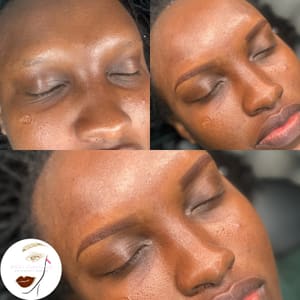 Eyebrow Tattoo result by RAE's Cosmetic Ink in Duncan, OK