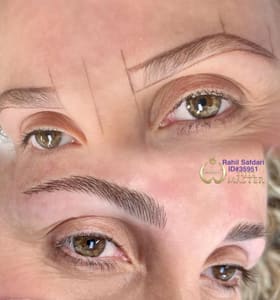 Eyebrow Tattoo result by Rahil Beautyart in Laguna Niguel, CA