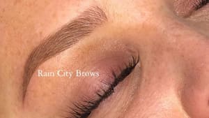 Eyebrow Tattoo result by Rain City Brows in Sterling, VA