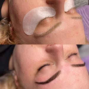 Eyebrow Tattoo result by Rain On Me Beauty, LLC in El Mirage, AZ