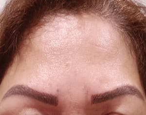 Eyebrow Tattoo result by Rainbrow eyebrows threading& permanent makeup in Mission Viejo, CA