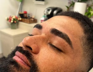 Eyebrow Tattoo result by Rainbrow eyebrows threading& permanent makeup in Mission Viejo, CA