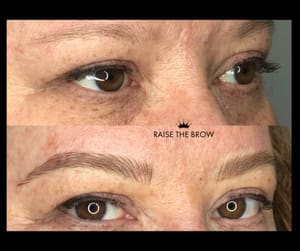Eyebrow Tattoo result by Raise the Brow in Livonia, MI