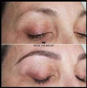 Eyebrow Tattoo result by Raise the Brow in Livonia, MI