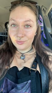 Eyebrow Tattoo result by Raquel Cosmetic Tattoo & Tooth Gems in Ferndale, MI