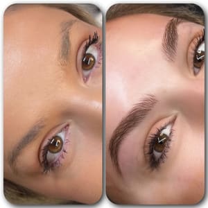 Eyebrow Tattoo result by Rare Beauty Studio in Naples, FL