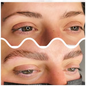 Eyebrow Tattoo result by Rare Beauty Studio in Naples, FL