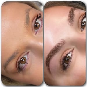 Eyebrow Tattoo result by Rare Beauty Studio in Naples, FL