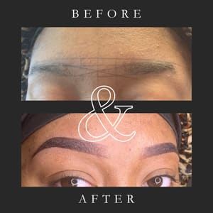 Eyebrow Tattoo result by Rare Ink Studio in Chesapeake Beach, MD