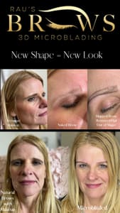 Eyebrow Tattoo result by Rau's Brows & Skin in Bismarck, ND