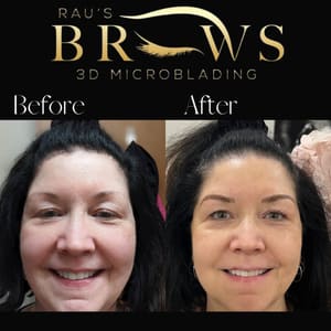 Eyebrow Tattoo result by Rau's Brows & Skin in Bismarck, ND