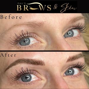 Eyebrow Tattoo result by Rau's Brows & Skin in Bismarck, ND