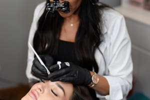 Eyebrow Tattoo result by Raus Brows & Skin at 201 in Jamestown, ND