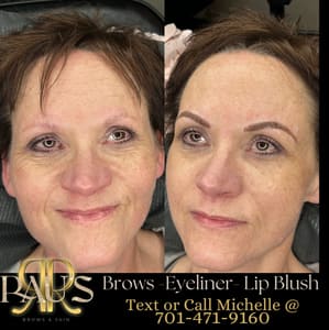 Eyebrow Tattoo result by Raus Brows & Skin at 201 in Jamestown, ND
