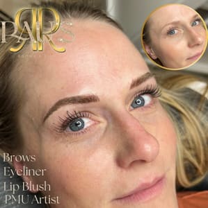 Eyebrow Tattoo result by Raus Brows & Skin at 201 in Jamestown, ND