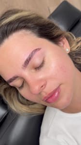 Eyebrow Tattoo result by Rave Beauty Studios in Miami, FL