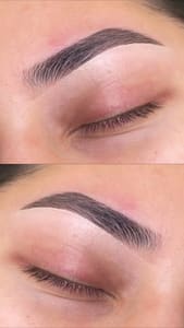 Eyebrow Tattoo result by Rave Beauty Studios in Miami, FL