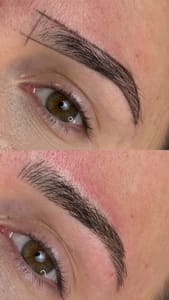 Eyebrow Tattoo result by Rave Beauty Studios in Miami, FL