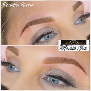 Eyebrow Tattoo result by Ravish Ink Permanent Makeup & Microblading in Beaverton, OR
