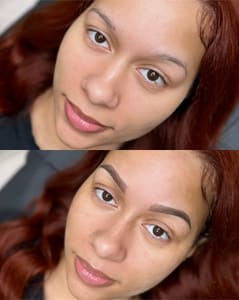 Eyebrow Tattoo result by Raw Beauty in Grand Blanc, MI